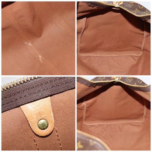 LOUIS VUITTON Monogram Keepall 55 Boston Bag - Picture 14 of 15